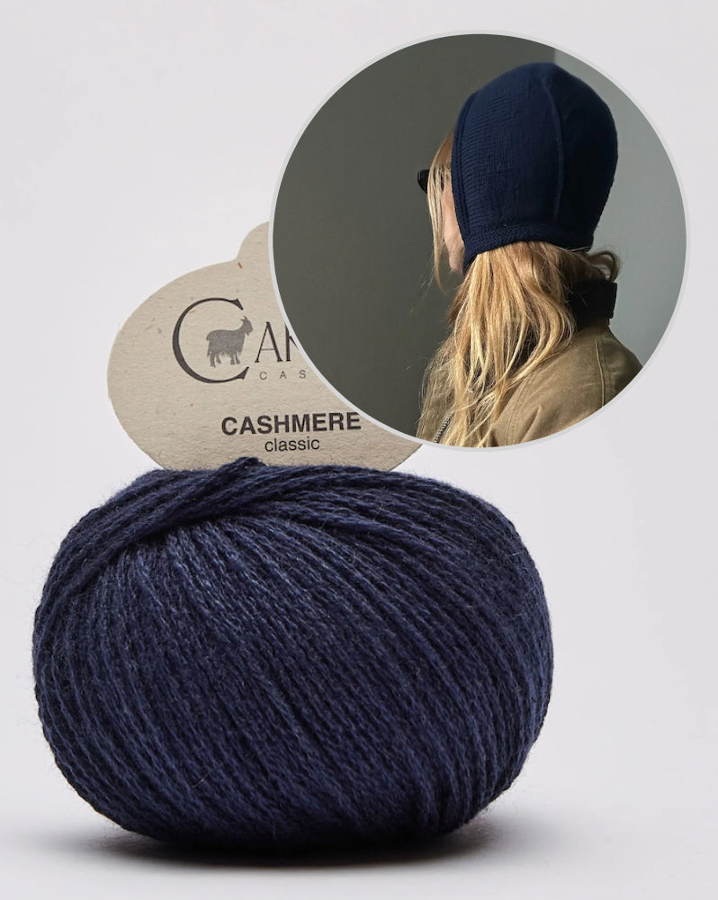 My Favourite Things Knitwear Bonnet No. 1 mit Classic Cashmere von Cardiff 11