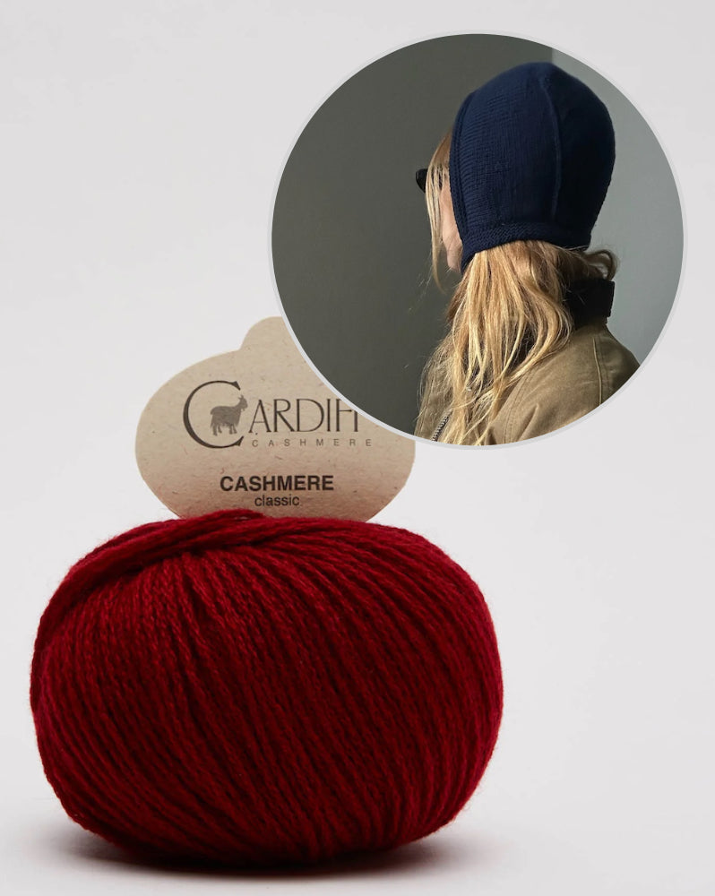 My Favourite Things Knitwear Bonnet No. 1 mit Classic Cashmere von Cardiff 18