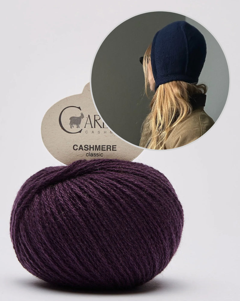 My Favourite Things Knitwear Bonnet No. 1 mit Classic Cashmere von Cardiff 13