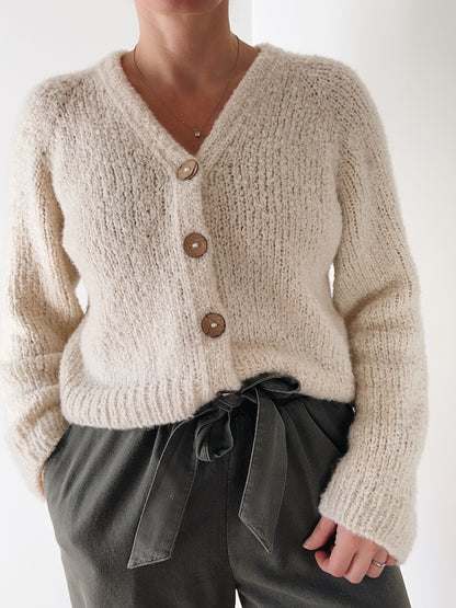 Caidree Teddy Dear Cardigan mit Curly von Cardiff Cashmere 5