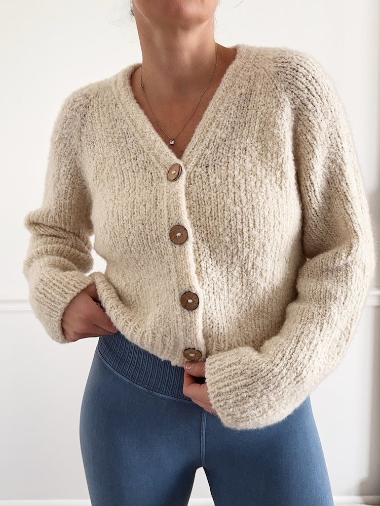 Caidree Teddy Dear Cardigan mit Curly von Cardiff Cashmere 6