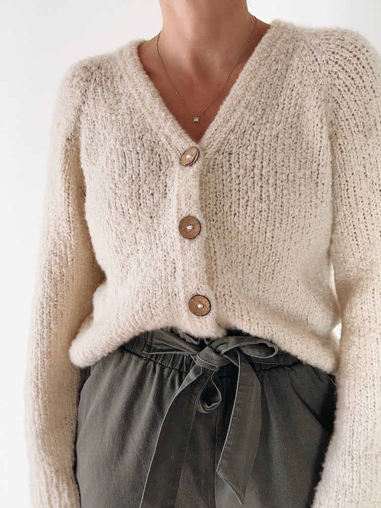 Caidree Teddy Dear Cardigan mit Curly von Cardiff Cashmere 7