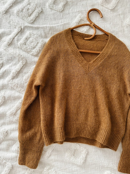 Tenane Sweater von Caidree mit Tynn Silk Mohair von Sandnes Garn 2