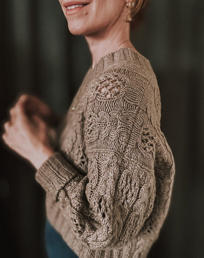 Mozart Pullover von Caitlin Hunter mit Heavy Merino von Knitting for Olive 2