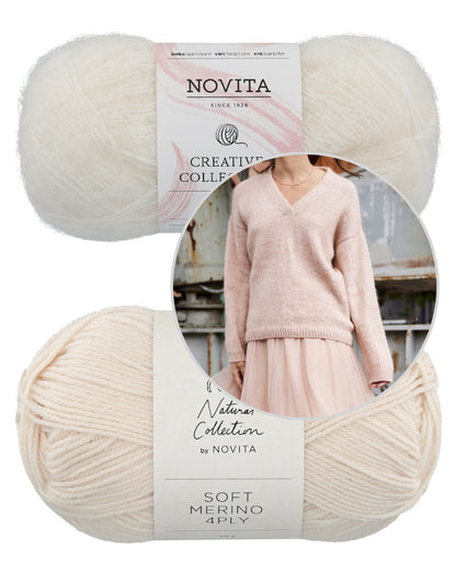 Camilla Sweater von Novita it Soft Merino 4-ply unt Tuuli 8