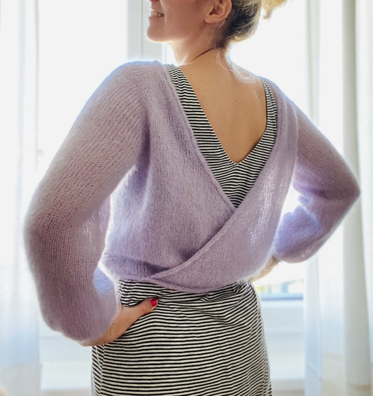 Camille Sweater von Kolibri by Johanna mit Sensai von ITO Yarn 1