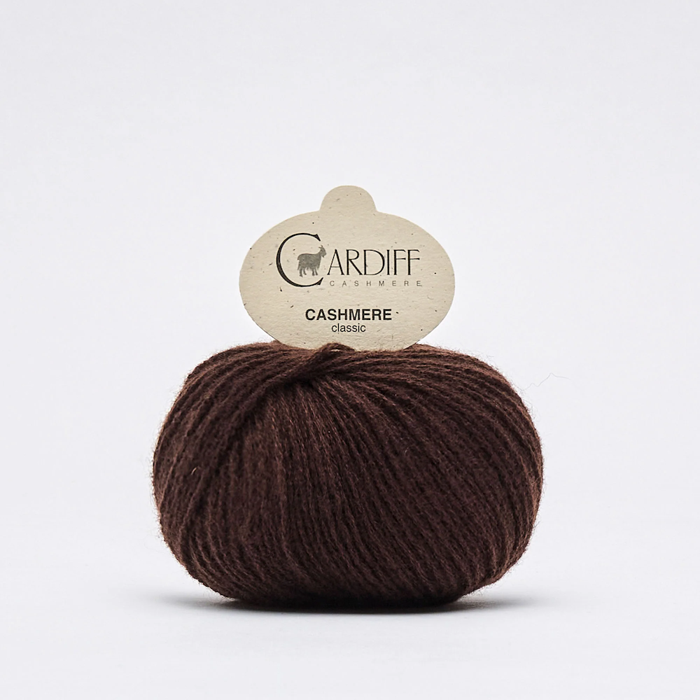 Cardiff Cashmere Classic Farbe cacao 643