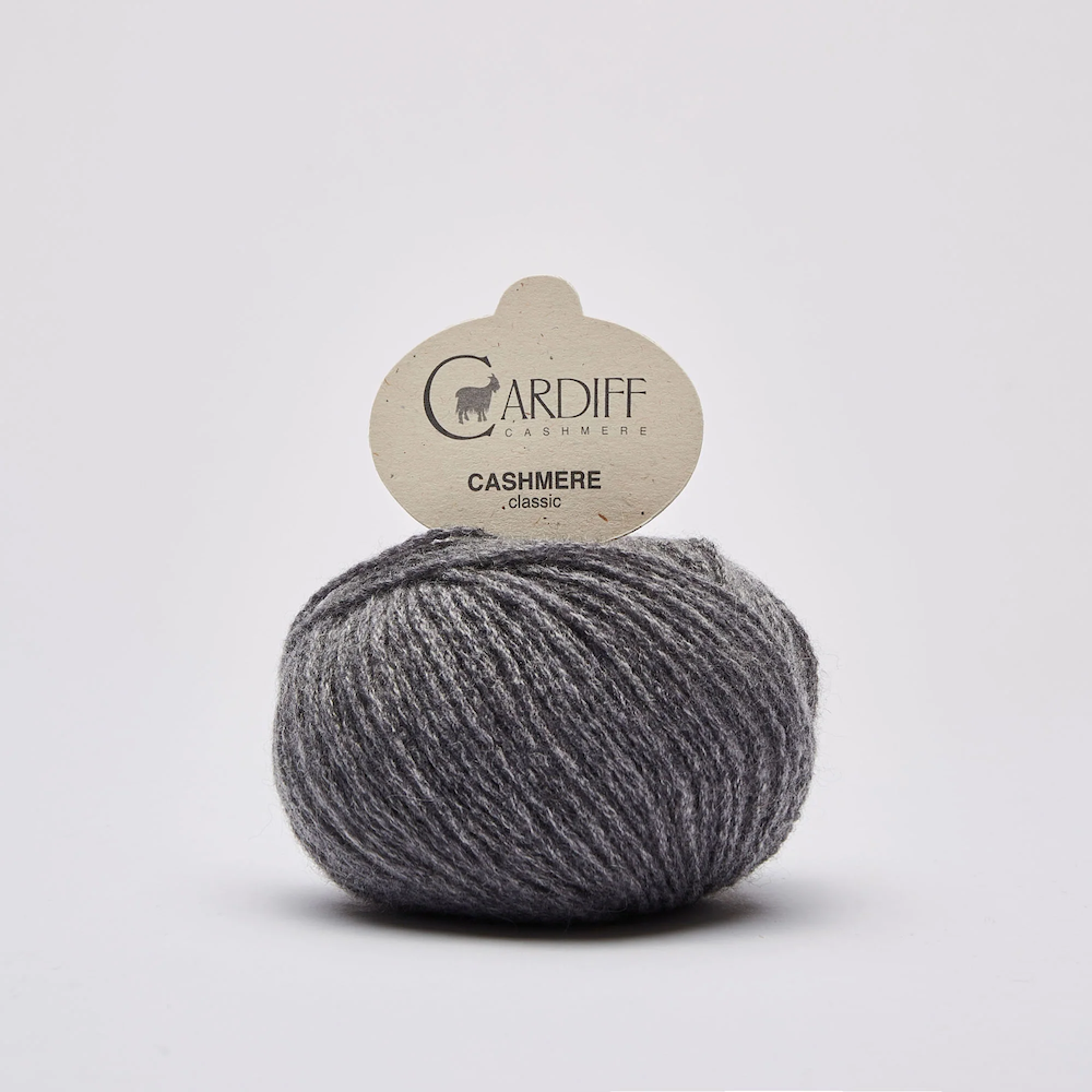 Cardiff Cashmere Classic Farbe fumo 519