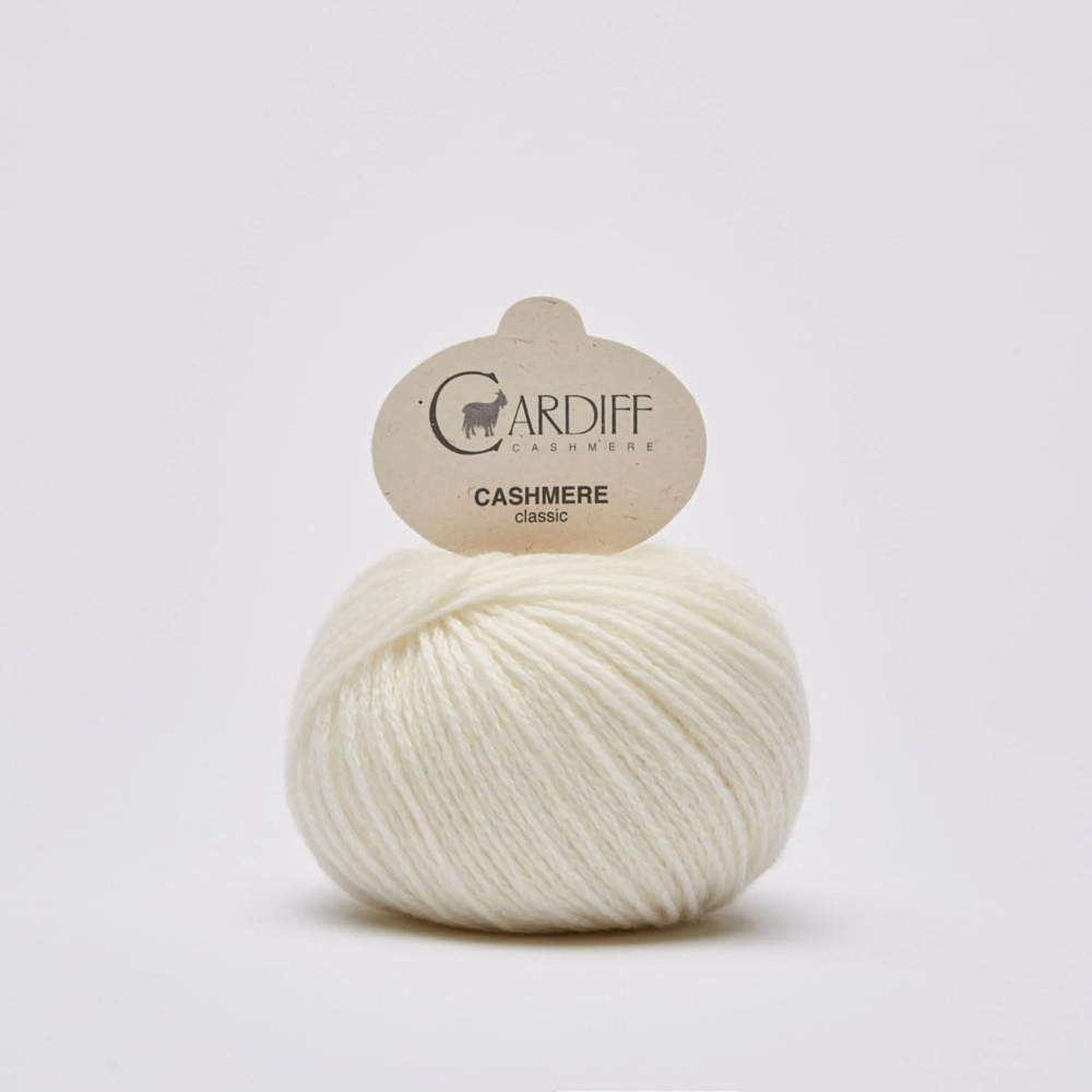 Cardiff Cashmere Classic Farbe neve 501