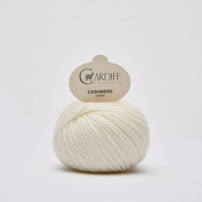 Cardiff Cashmere Classic Farbe neve 501