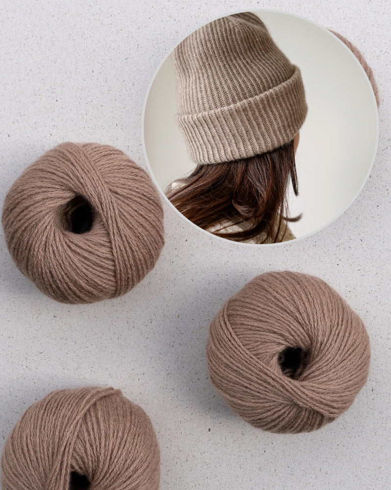 Cashmere Beanie mit Cashmere 6/28 von Pascuali 12