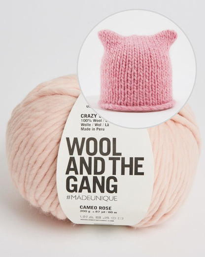 Wool and the Gang Cat Knits Hat mit Crazy Sexy Wool 6