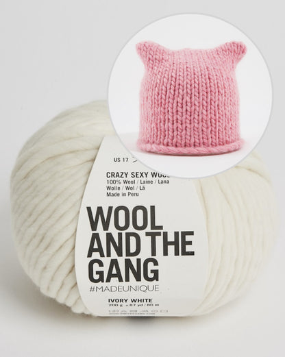 Wool and the Gang Cat Knits Hat mit Crazy Sexy Wool 4