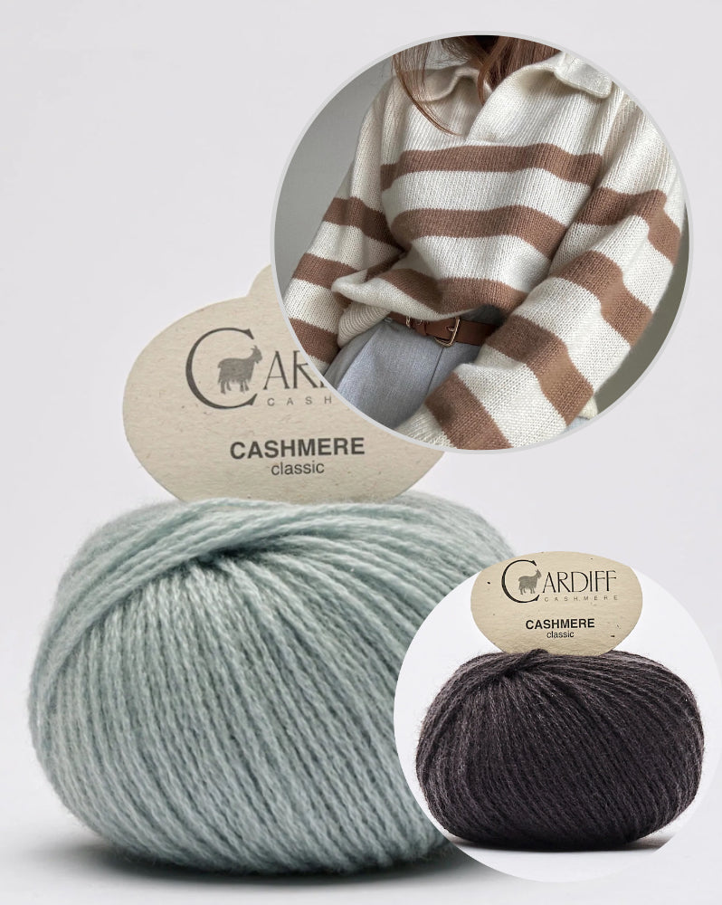 Moreca Knit Charlie Pullover mit Cashmere Classic von Cardiff 2