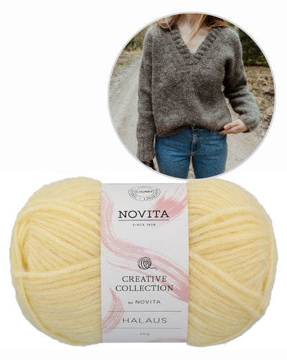 Chloe Sweater von Woodlandsknits für Garnpaket mit Halaus von Novita 14