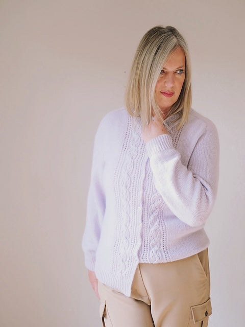 ChrisBerlin, Lilac Cardigan, Farbe: krokus 2