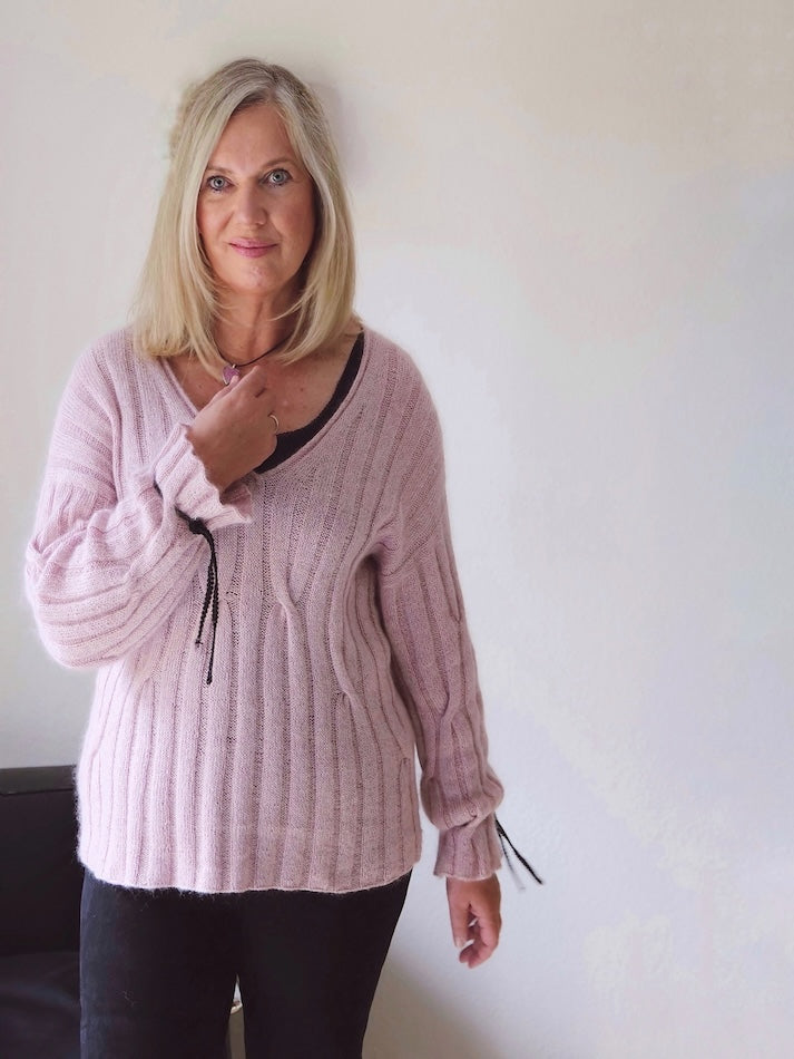 Pure V+ Sweater von Chris Berlin mit Kinu und Sensai von ITO Yarn 3