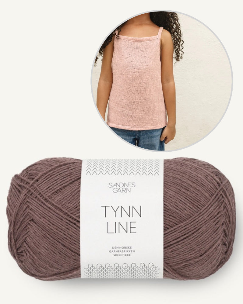 Sandnes Kollektion 2503 Sommerbarn Clementine Top mit Tynn Line von Sandnes Garn 10