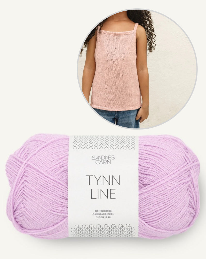 Sandnes Kollektion 2503 Sommerbarn Clementine Top mit Tynn Line von Sandnes Garn 7