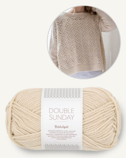 Cloudy Day Sweater von SuviKnits mit Double Sunday von Sandnes Garn 5