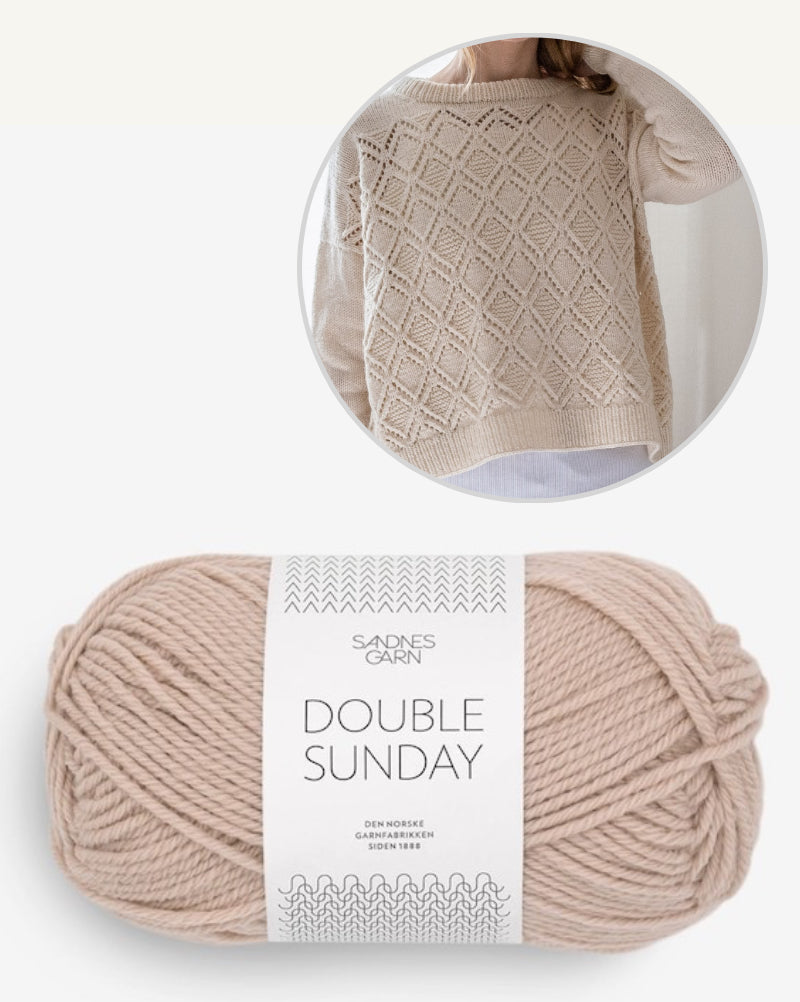 Cloudy Day Sweater von SuviKnits mit Double Sunday von Sandnes Garn 10