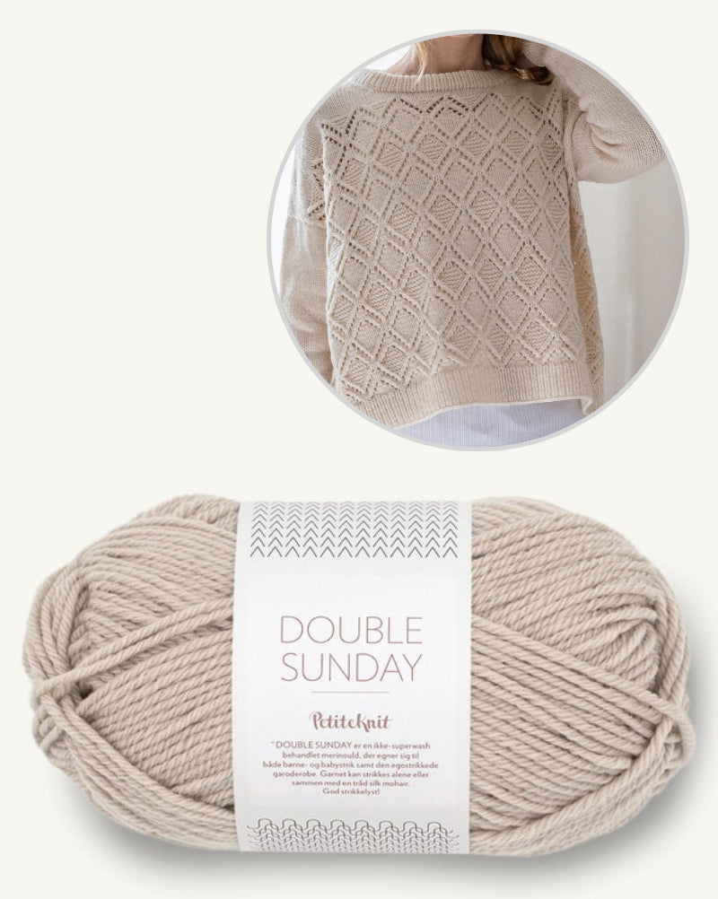 Cloudy Day Sweater von SuviKnits mit Double Sunday von Sandnes Garn 7