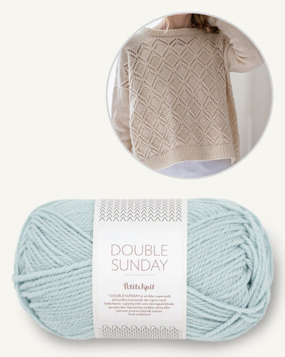 Cloudy Day Sweater von SuviKnits mit Double Sunday von Sandnes Garn 8