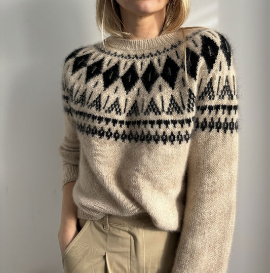 Coco Amour Knitwear Edinburgh Sweater mit Cardiff Cashmere Classic 1