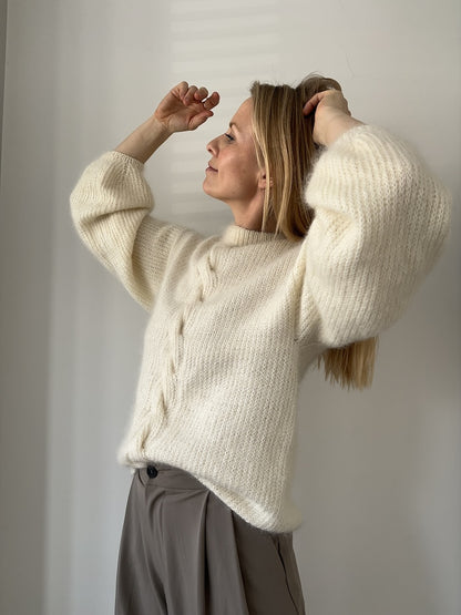 Farro Sweater von Coco Amour Knitwear mit Sunday und Tynn Silk Mohair von Sandnes Garn 2