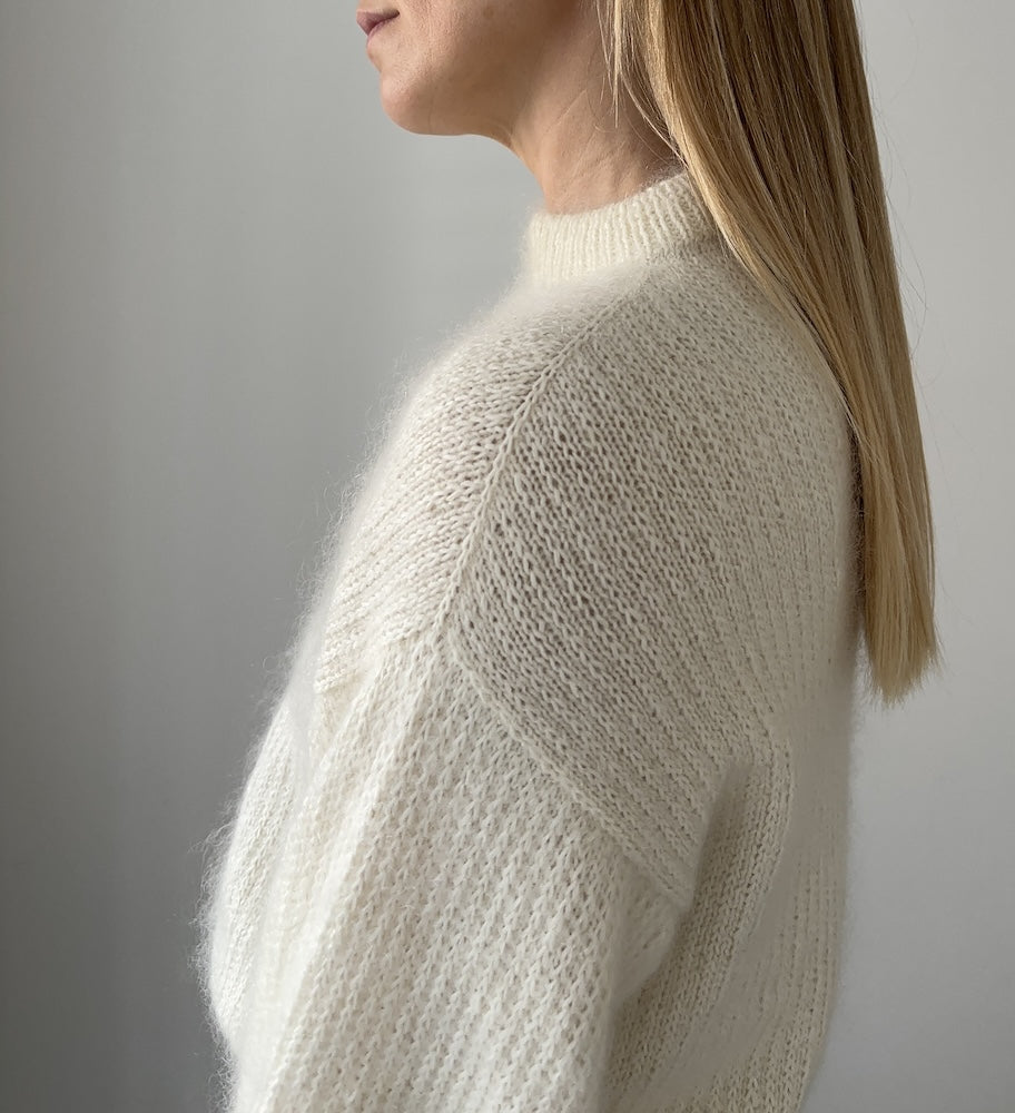 Farro Sweater von Coco Amour Knitwear mit Sunday und Tynn Silk Mohair von Sandnes Garn 4