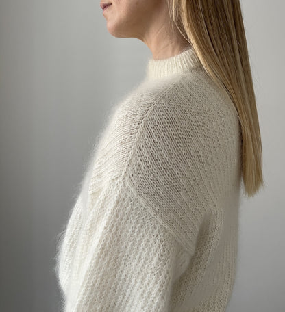 Farro Sweater von Coco Amour Knitwear mit Sunday und Tynn Silk Mohair von Sandnes Garn 4