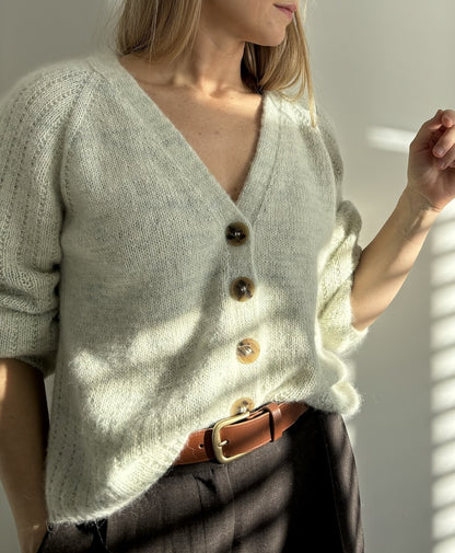 Coco Amour Knitwear Mia Cardigan mit Sunday und Tynn Silk Mohair von Sandnes Garn 2