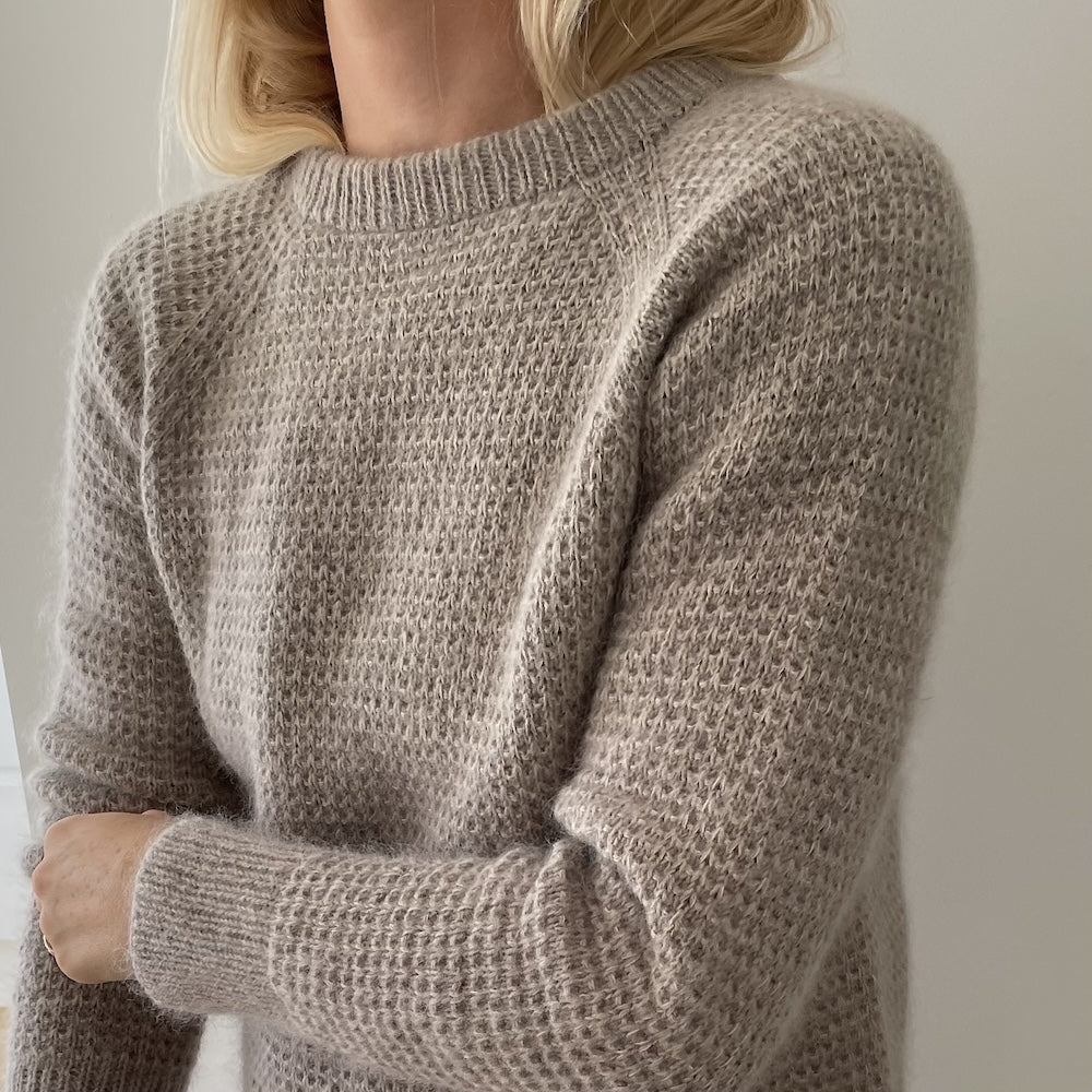 Banrsley Sweater von Coco Amour Knitwear mit Sunday und Tynn Silk Mohair von Sandnes Garn 2