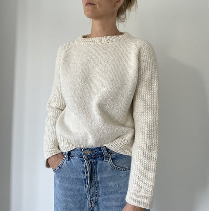 Coco Amour Knitwear Cabana Sweater mit Mandarin Petit und Alpakka Folgetrad von Sandnes Garn 2