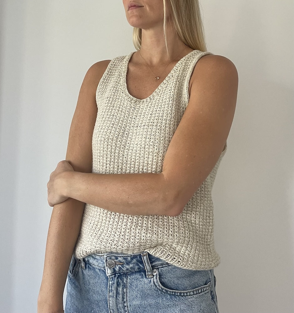 Cabana Top von Coco Amour Knitwear mit Tynn Line von Sandnes Garn 1