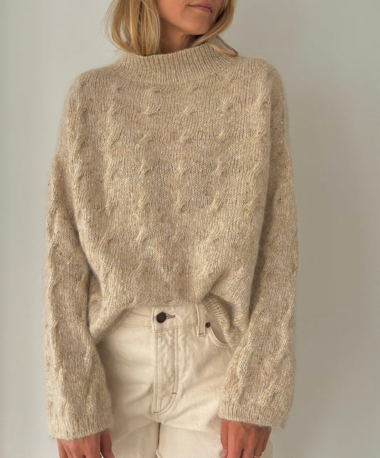 Coco Amour Knitwear Cambersands Sweater mit Tynn Peer Gynt und Tynn Silk Mohair von Sandnes Garn 1