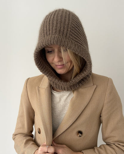 Hebrides Hood von Coco Amour Knitwear mit Heavy Merino und Soft Silk Mohair von Knitting for Olive 3