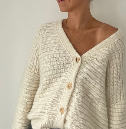 Coco Amour Knitwear Montrose Cardigan mit Double Sunday und Tynn Silk Mohair von Sandnes Garn 4