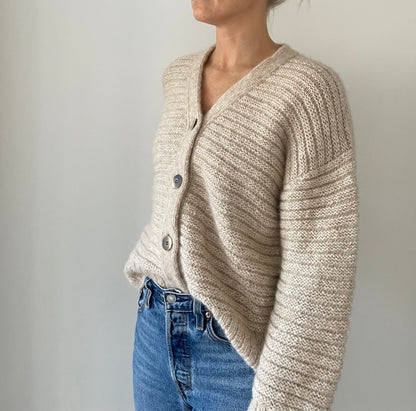 Coco Amour Knitwear Montrose Cardigan mit Double Sunday und Tynn Silk Mohair von Sandnes Garn 6