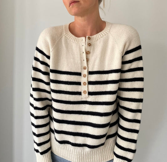 Coco Amour Knitwear Portobello Sweater mit Double Sunday von Sandnes Garn 1