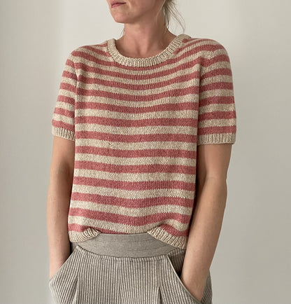 Coco Amour Knitwear Seaside Tee mit Line von Sandnes Garn 3