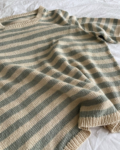 Coco Amour Knitwear Seaside Tee light mit Tynn Line von Sandnes Garn 3