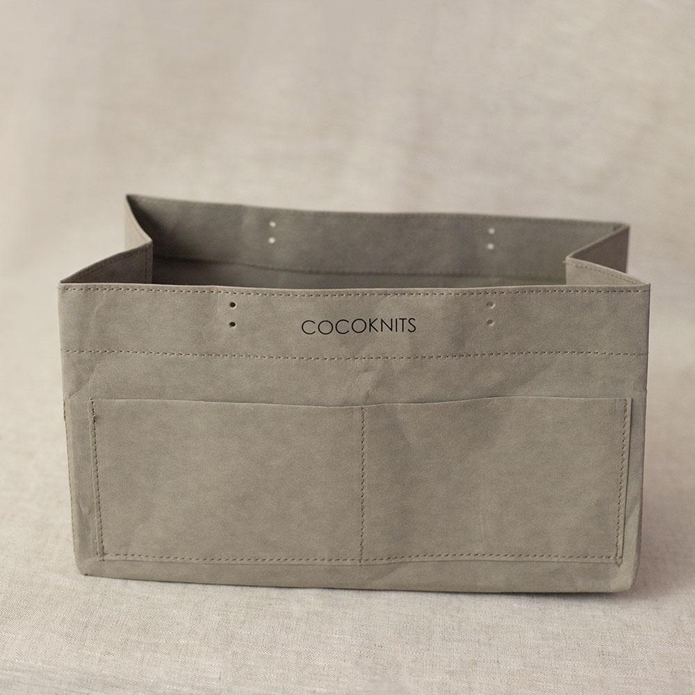 Cocoknits Kraft Caddy abgebildet leer, stehend