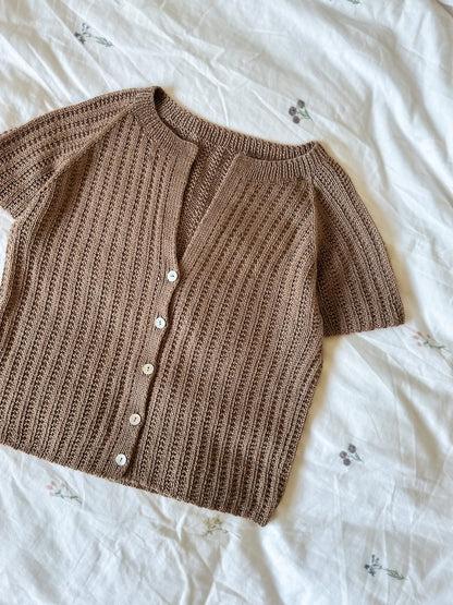 Cookie the Knitter Umbria Summer Top mit Merino von Knitting for Olive 5