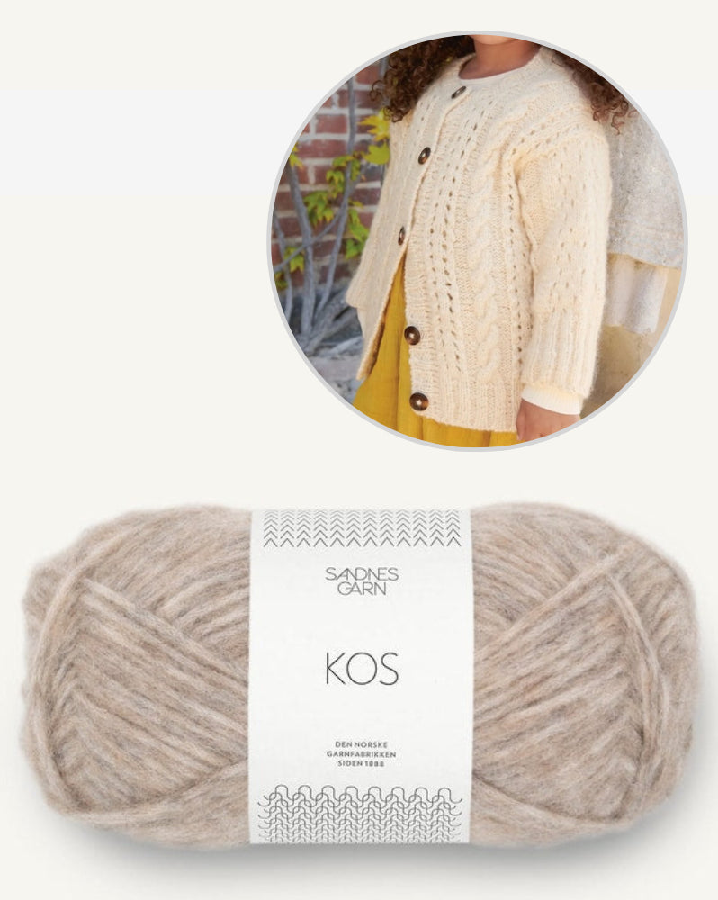 Cornelia Cardigan aus der Sandnes Kollektion 2408 mit Kos von Sandnes Garn 6