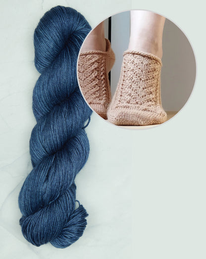 Cozy Weekend Slippers von Anja Heumann mit Terra von Symfonie Yarns 6