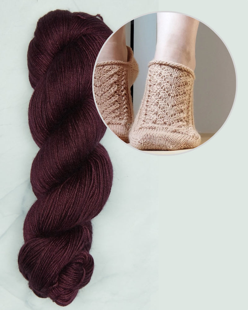 Cozy Weekend Slippers von Anja Heumann mit Terra von Symfonie Yarns 8