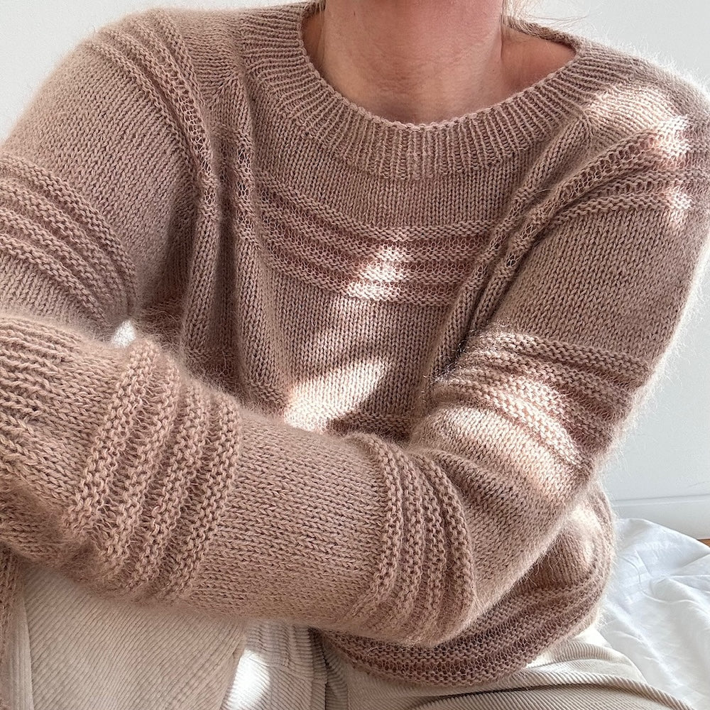 Sheerline Blouse von cozyknits mit Sunday und Tynn Silk Mohair von Sandnes Garn 3