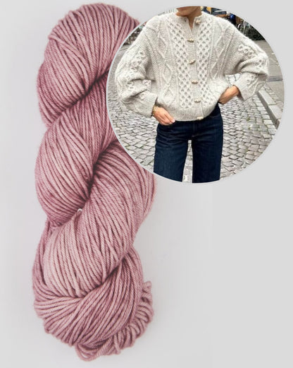 PetiteKnit Dagmar Jacket mit Bella von Symfonie Yarns 12