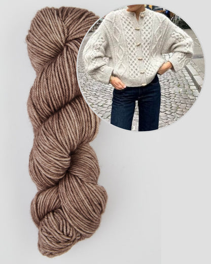 PetiteKnit Dagmar Jacket mit Bella von Symfonie Yarns 8